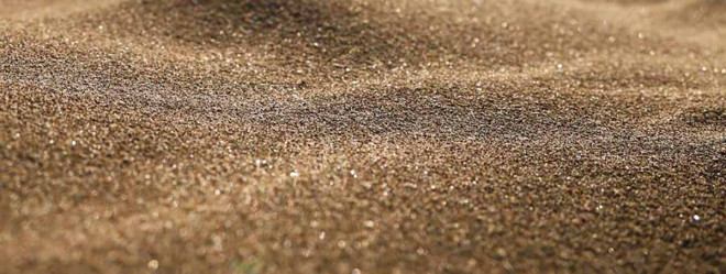 Sabbia per sabbiatrice: quale usare?
