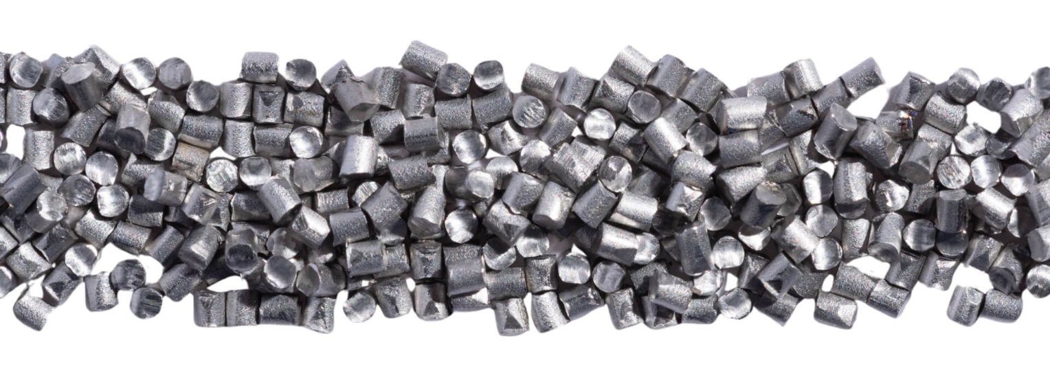 Cilindretti metallici AS CUT per pallinatura e trattamento superficiale, caratterizzati da forma cilindrica e taglio uniforme.